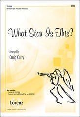 What Star Is This? SATB choral sheet music cover